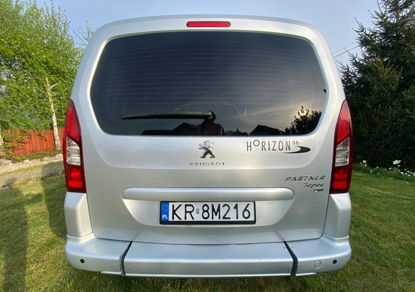 Peugeot Partner cena 55999 przebieg: 124266, rok produkcji 2015 z Kraków małe 667